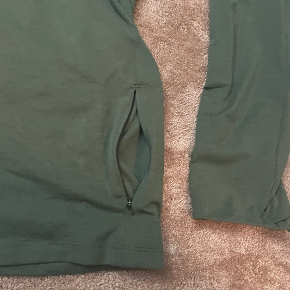 REI men’s forest green quarter zip. Size XL. - Picture 3 of 6